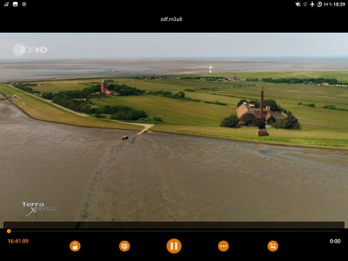 ZDF im VLC Media Player