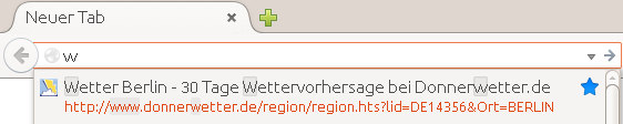 Lesezeichen in Firefox benutzen