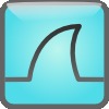 Wireshark Logo, Lizenz GPL Wireshark Logo