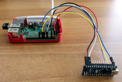 Raspberry Pi mit Arduino Nano