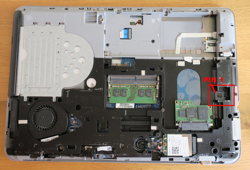 HP ProBook 640 G2 Unterseite