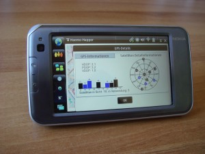 GPS mit dem N810